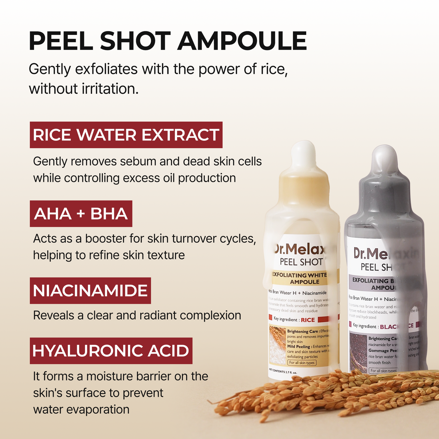 Peel Shot Glow Rizsvonal