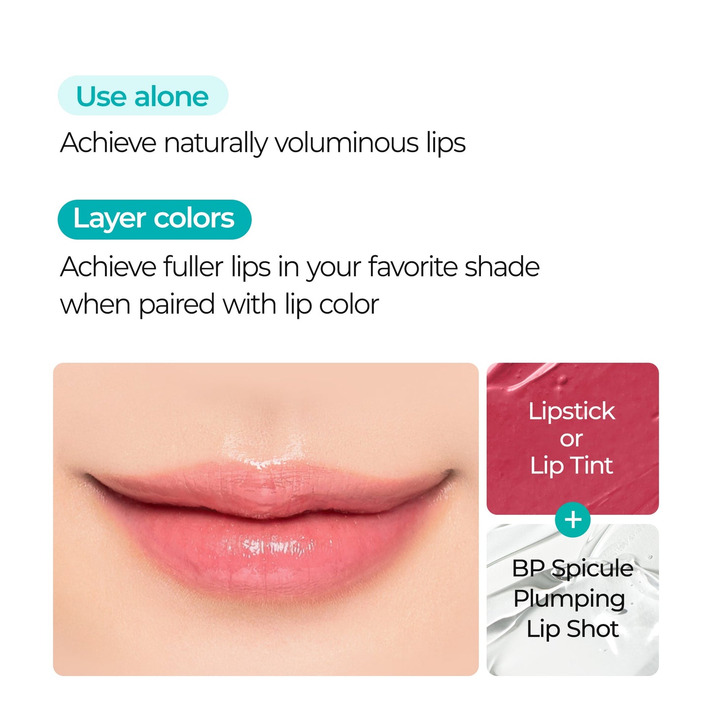 Duo na zväčšenie pier BP Spicule Plumping LIP Shot