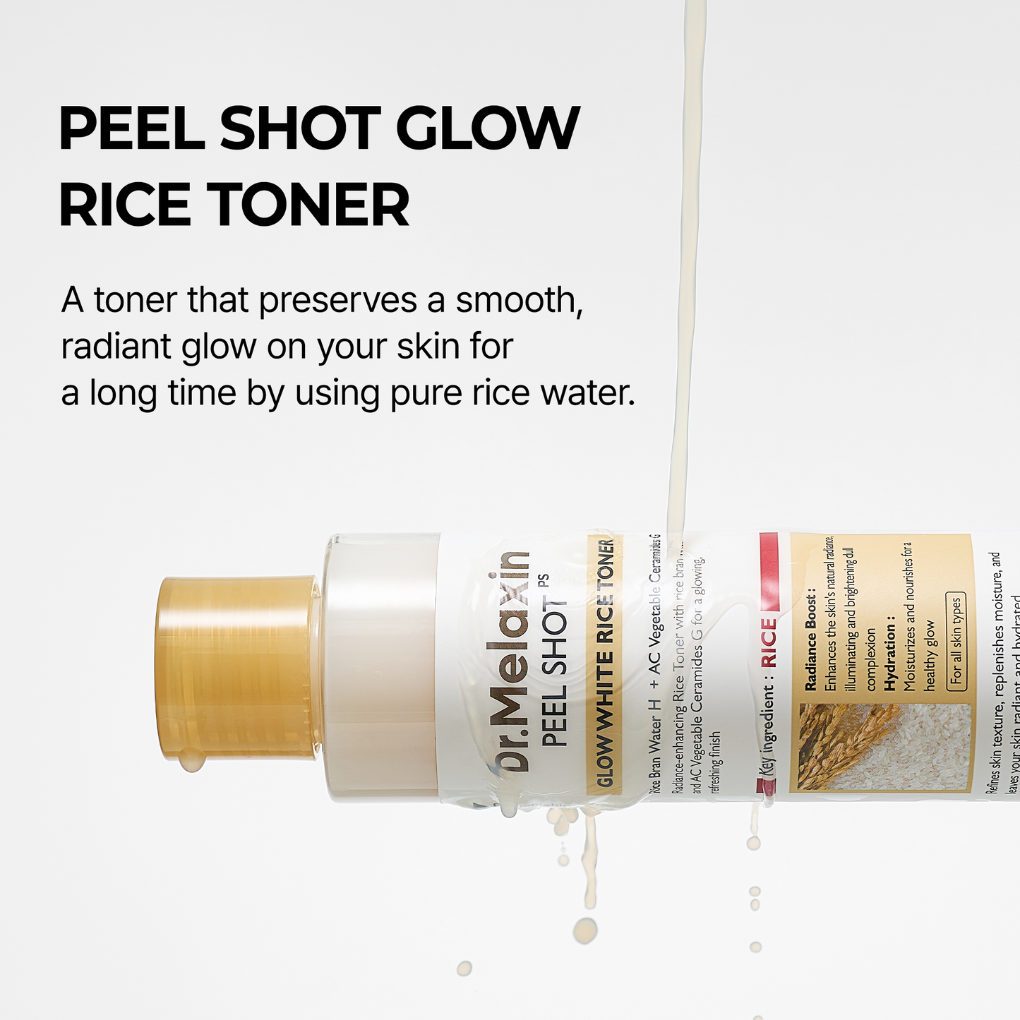 Rizs tonik Peel Shot Glow