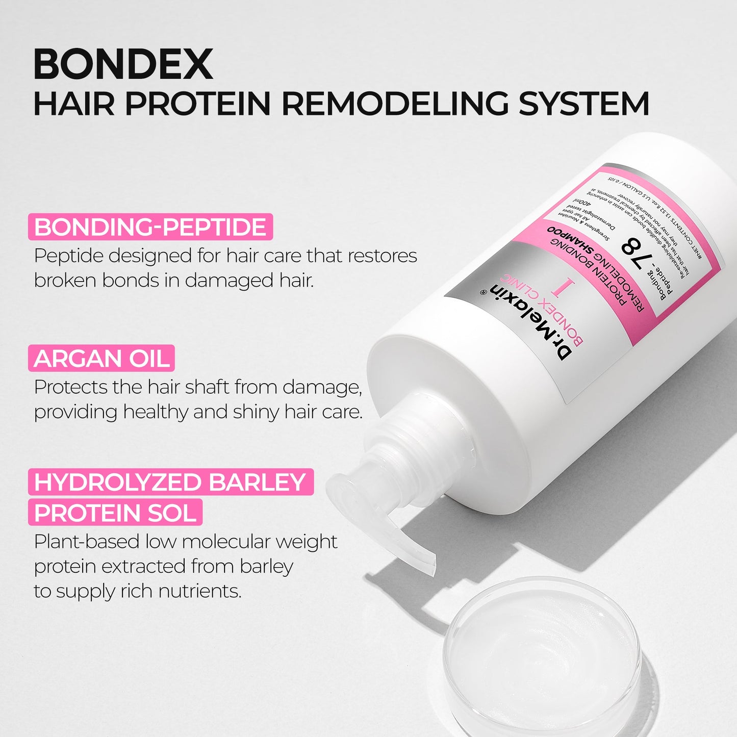 Šampon Bondex Hair Clinic 400 ml
