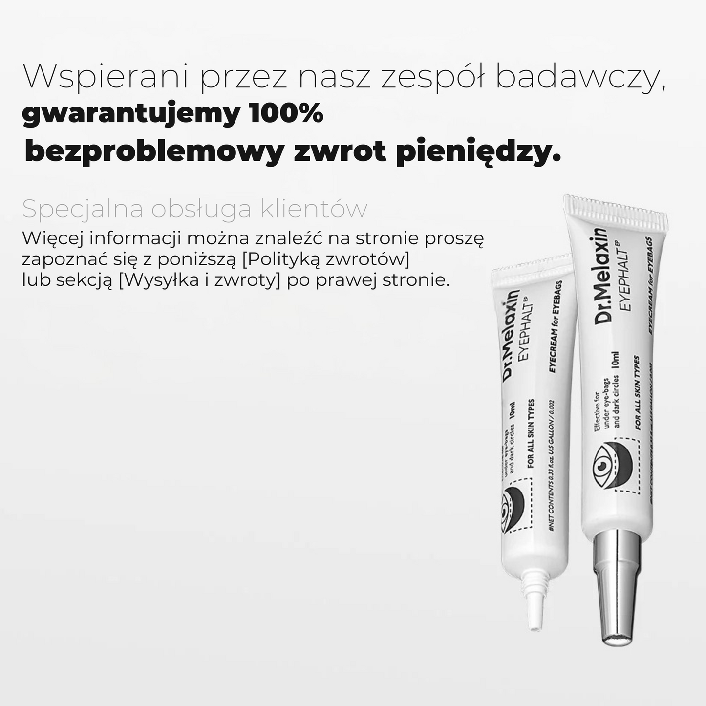 Dr.Melaxin Oogcrème Eyephalt