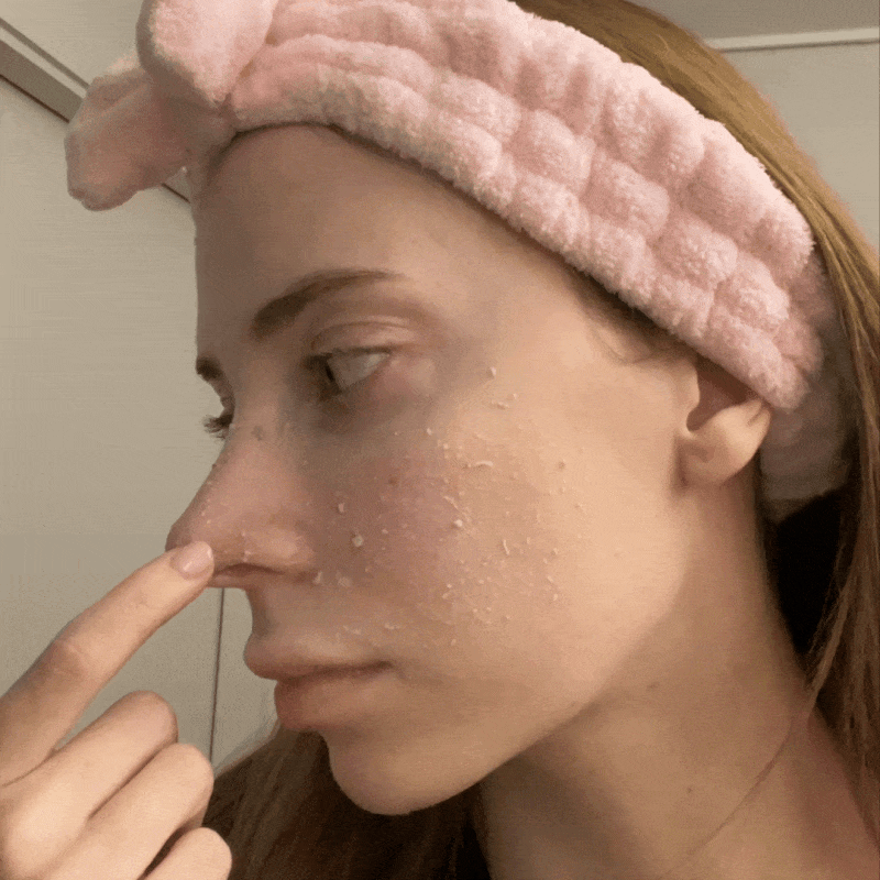 Peel Shot Glow Čierna Ryžová Ampulka