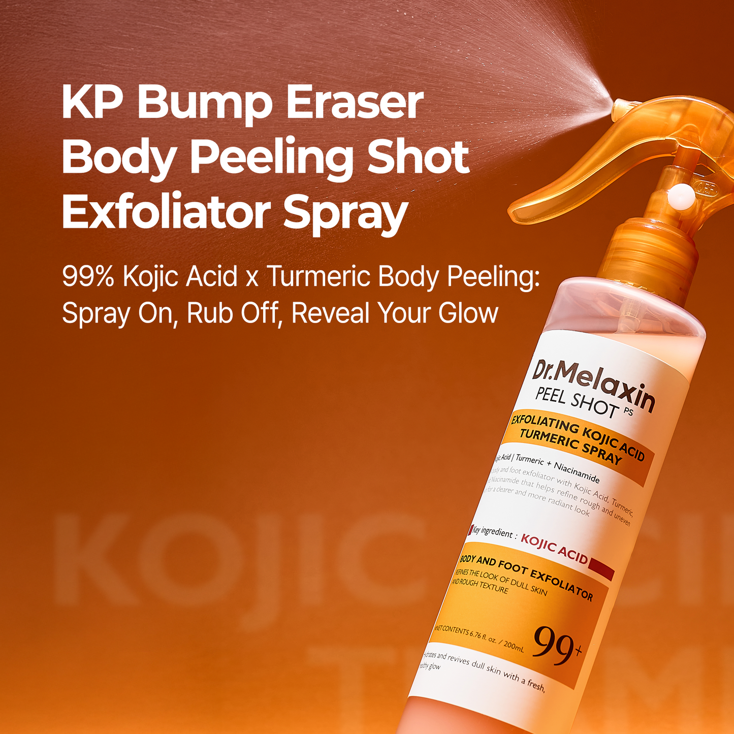 Spray zur Keratinpflege Peel Shot Kojic Acid Kurkuma