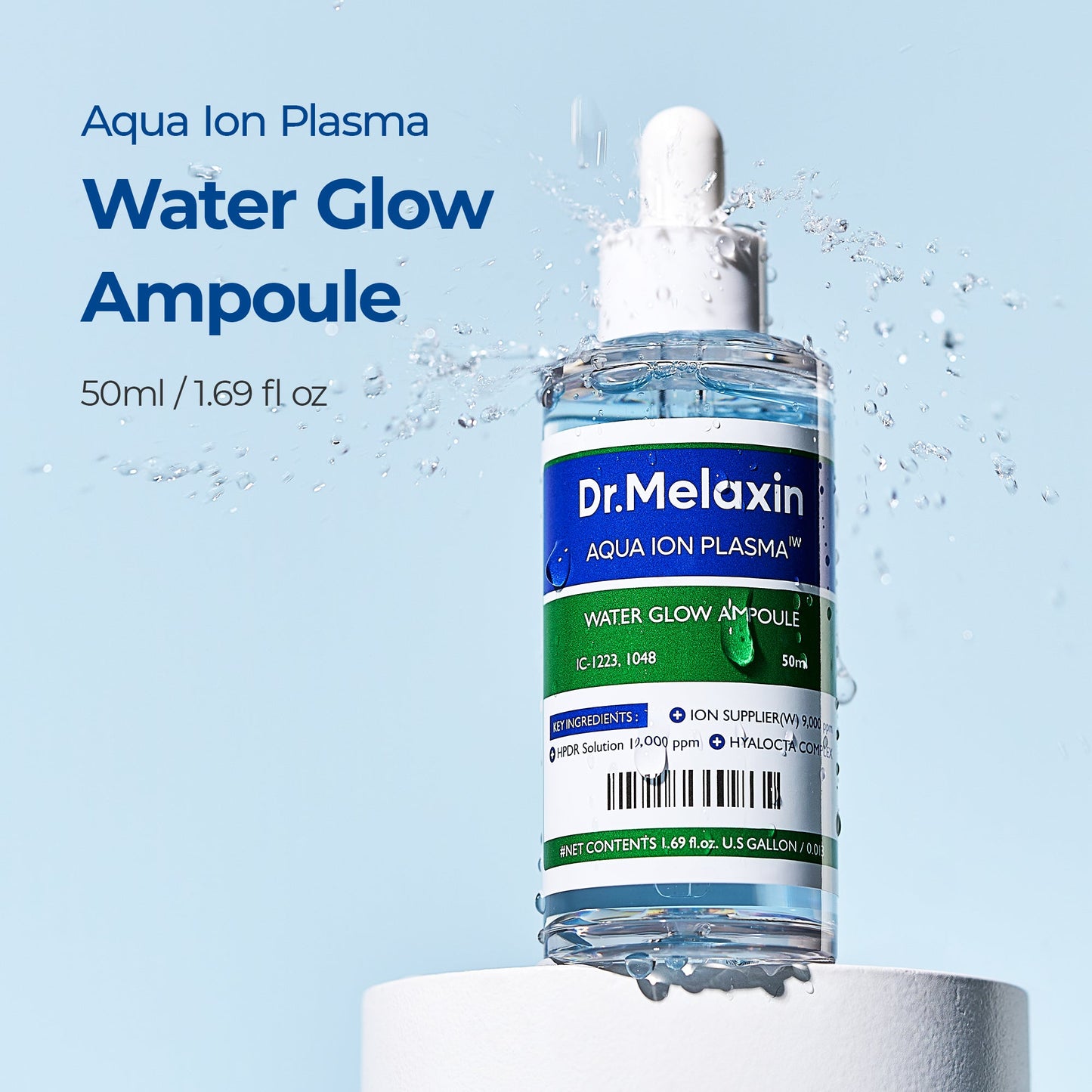Ampule Glow s iontovou vodou plasma aqua