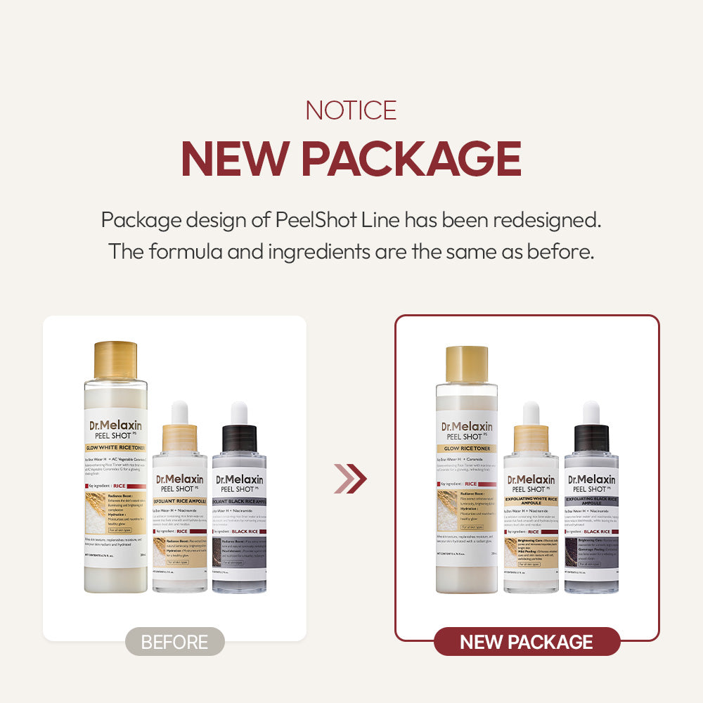 Rizs tonik Peel Shot Glow