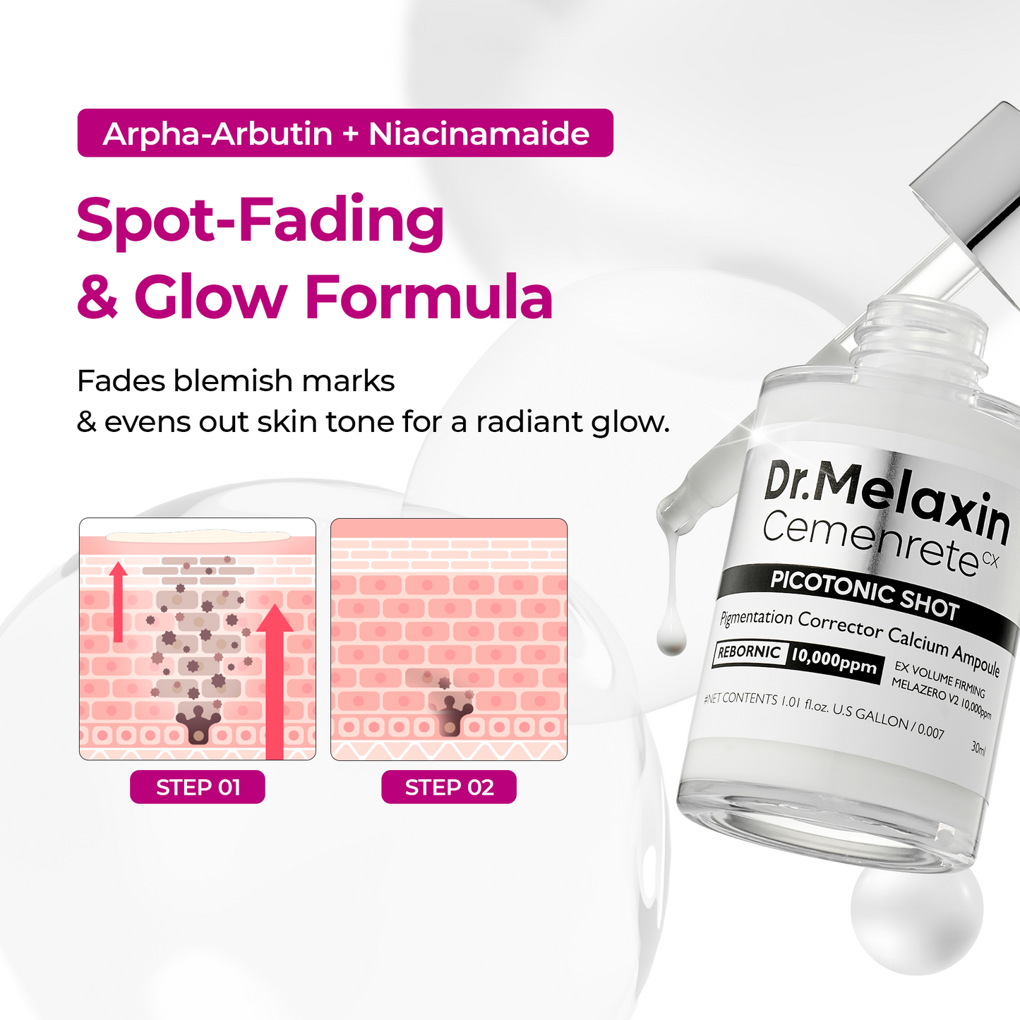 Ampule na pigmentaci Picotonic Shot