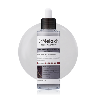 Peel Shot Glow Čierna Ryžová Ampulka