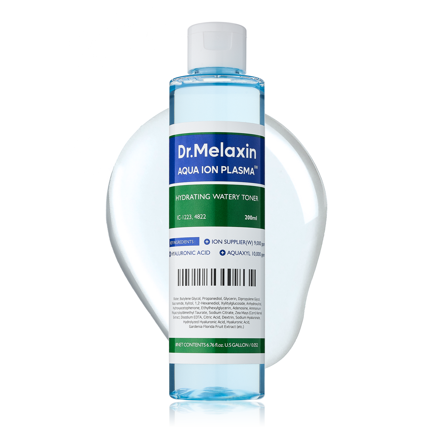Reinigendes Wasser-Tonic auf Basis von Aqua Ion Plasma Feuchtigkeitsspendend