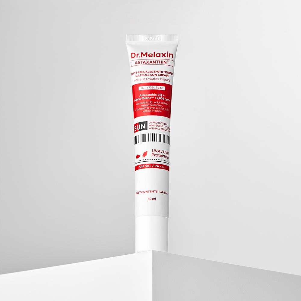 Kapseln mit Astaxanthin zum Sonnenschutz